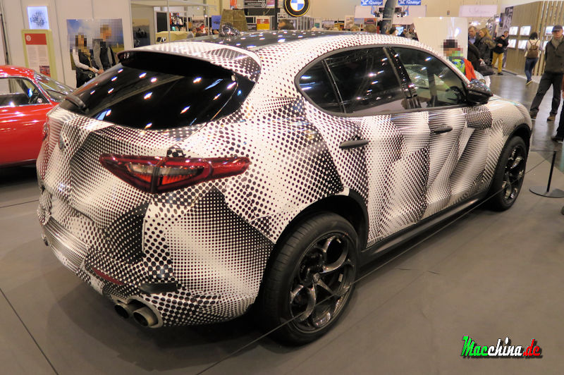 Alfa Romeo Stelvio Quadrifoglio Q4 AT8, Foto: Macchina.de